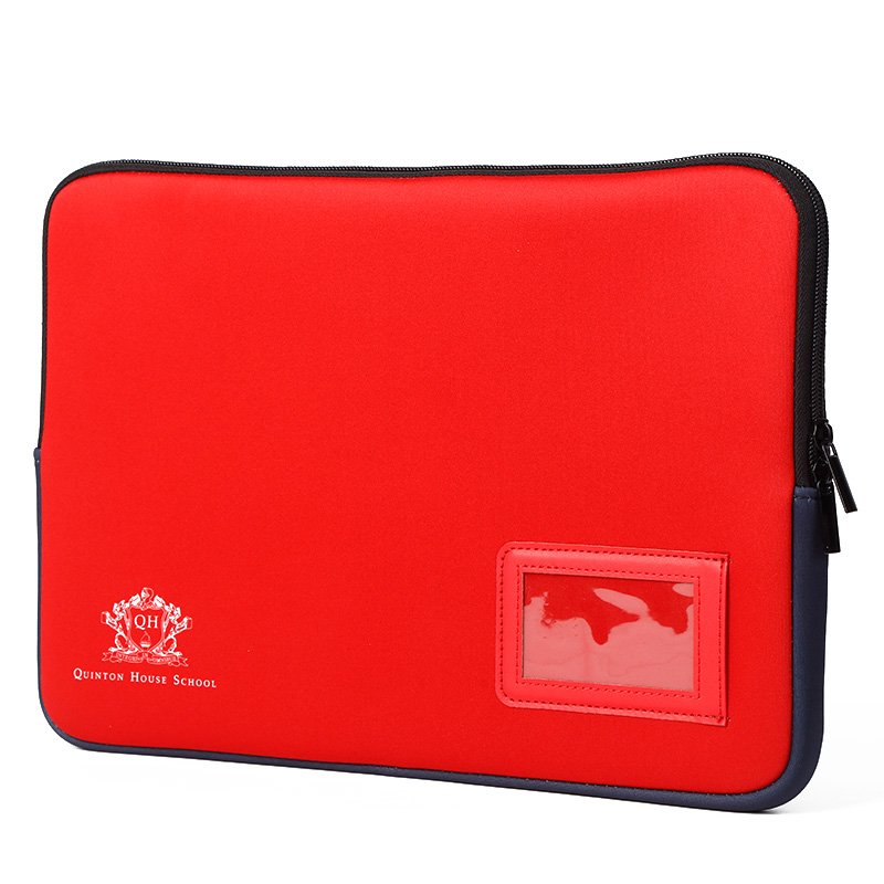 neoprene laptop sleeve-red